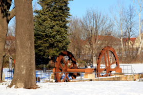 Pulvermühlenpark, Foto W. Müller, Januar 2016