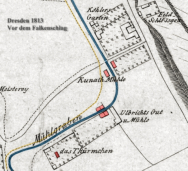 Plan der Papiermühle 1813