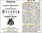 Beschreibung von Silberhammer, Herzogin Garten und Nudelmühle, aus Beschreibung ... Dresden, 1782