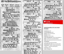 Adress-HB Dresden 1849: Anlieger "AmWeißeritzmühlgraben"